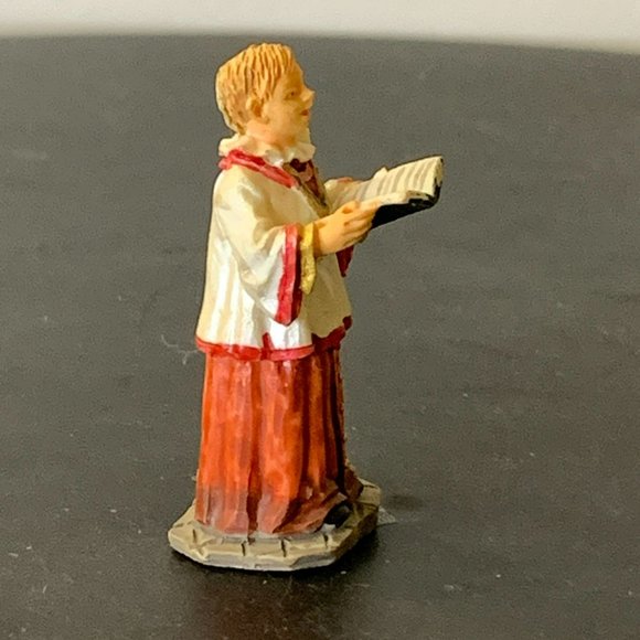 Lemax Choir Singer Christmas Village Decoration From 1999 - Picture 2 of 8